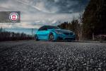 BMW M3 Sedan Atlantis Blue on HRE Wheels (P104SC) 2019 года